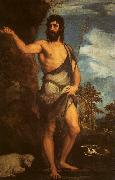  Titian St.John the Baptist Spain oil painting reproduction